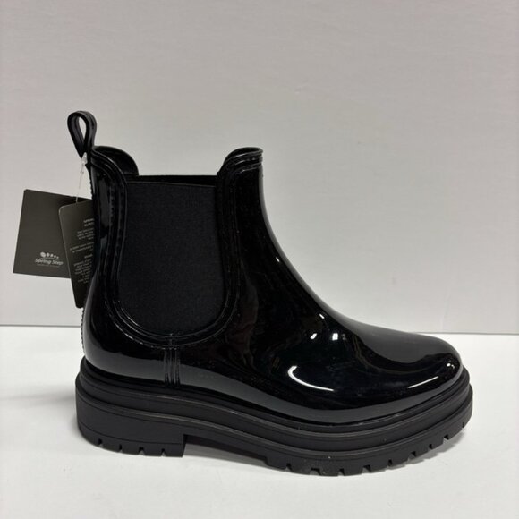 Spring Step Women’s Reva, Black Rain Bootie, Size US 8.5M, EUR 39 - Picture 1 of 7